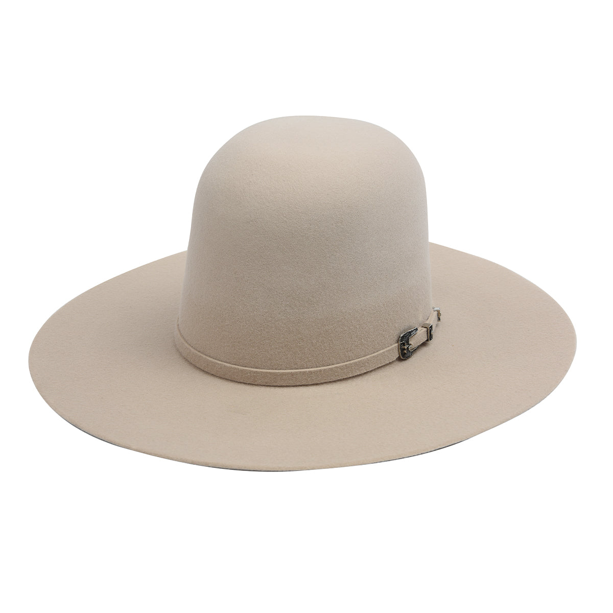 Cuernos Chuecos 6X Silverbelly Open Crown Cowboy Felt Hat