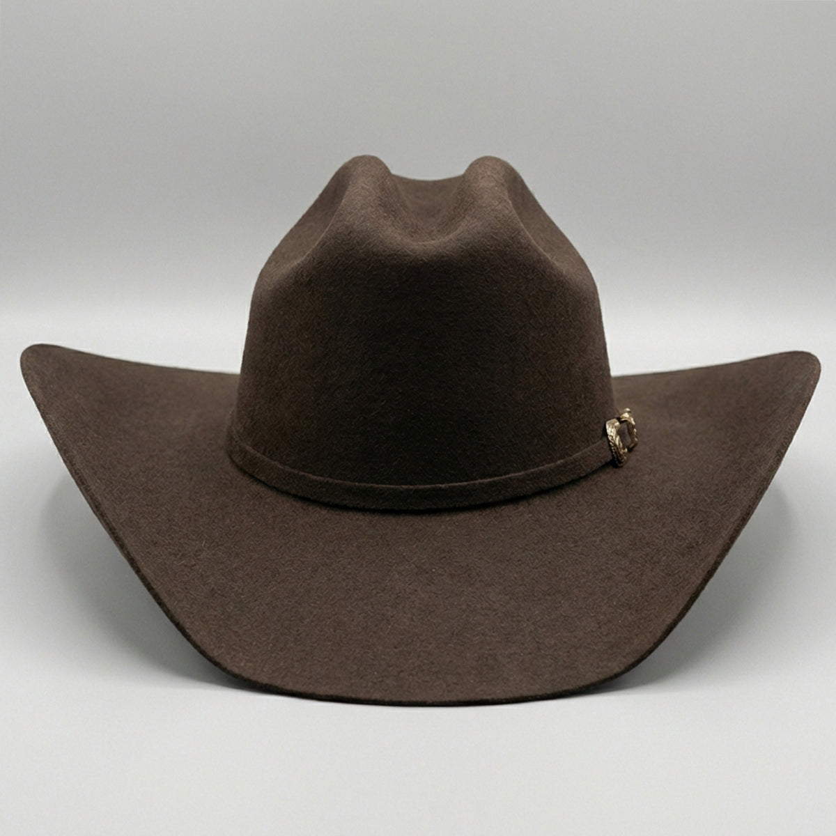 Tombstone Roper Chocolate Felt Cowboy Hat