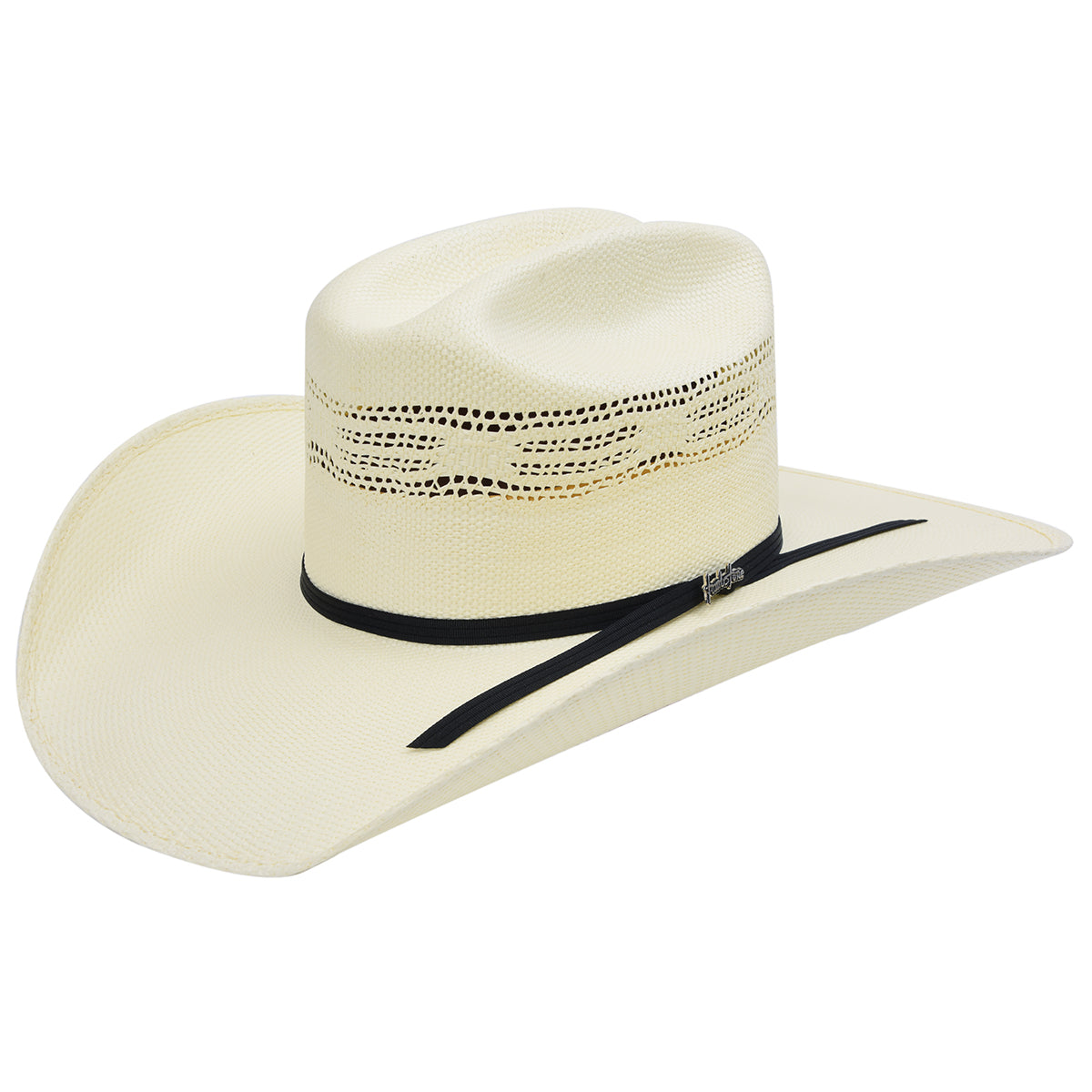 Tombstone Roper Vented Bangora Straw Cowboy Hat