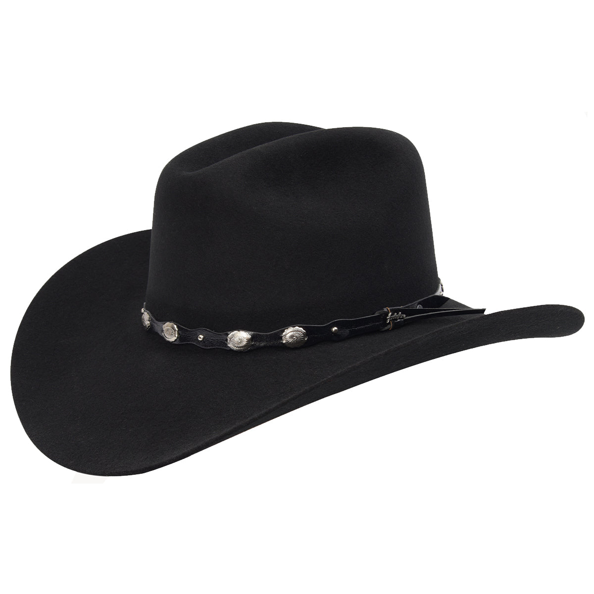 Tombstone Denver Black Felt Cowboy Hat