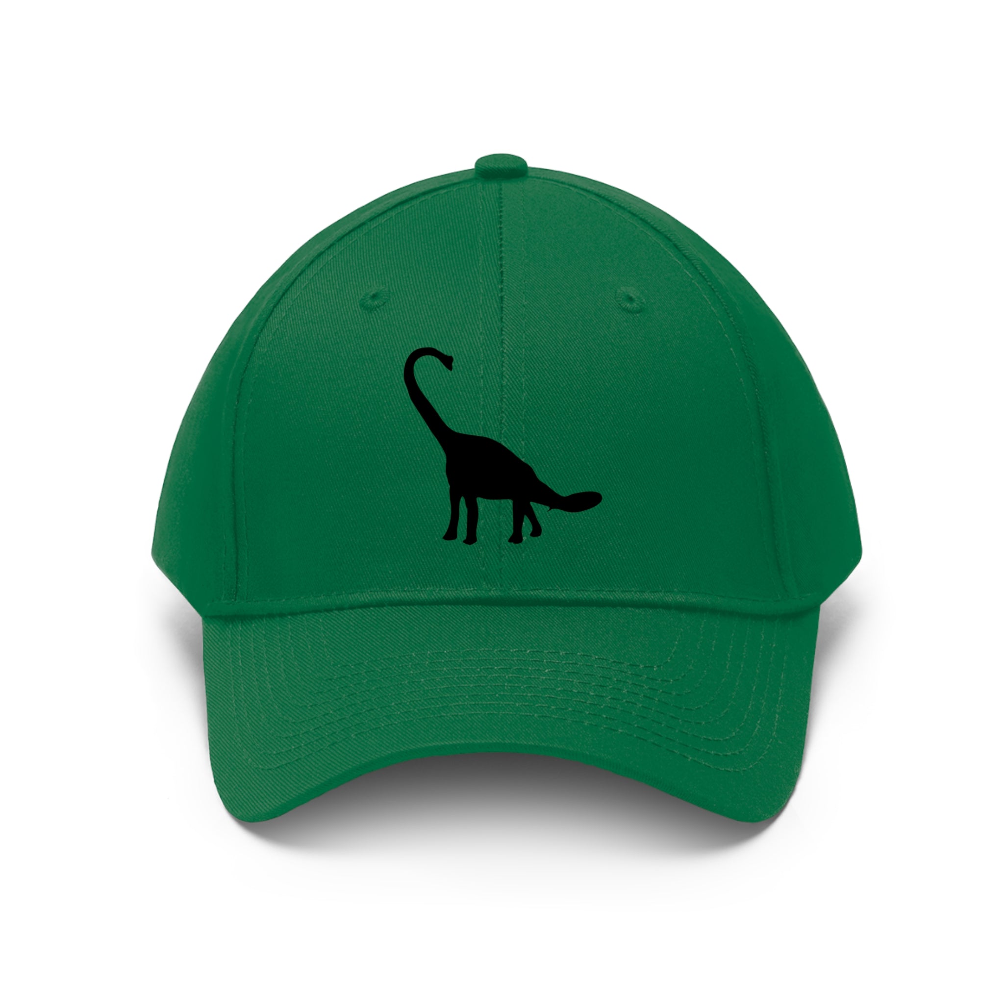 Brachiosaurus Unisex Twill Hat | Paleontologist Gift for Dinosaur Lovers