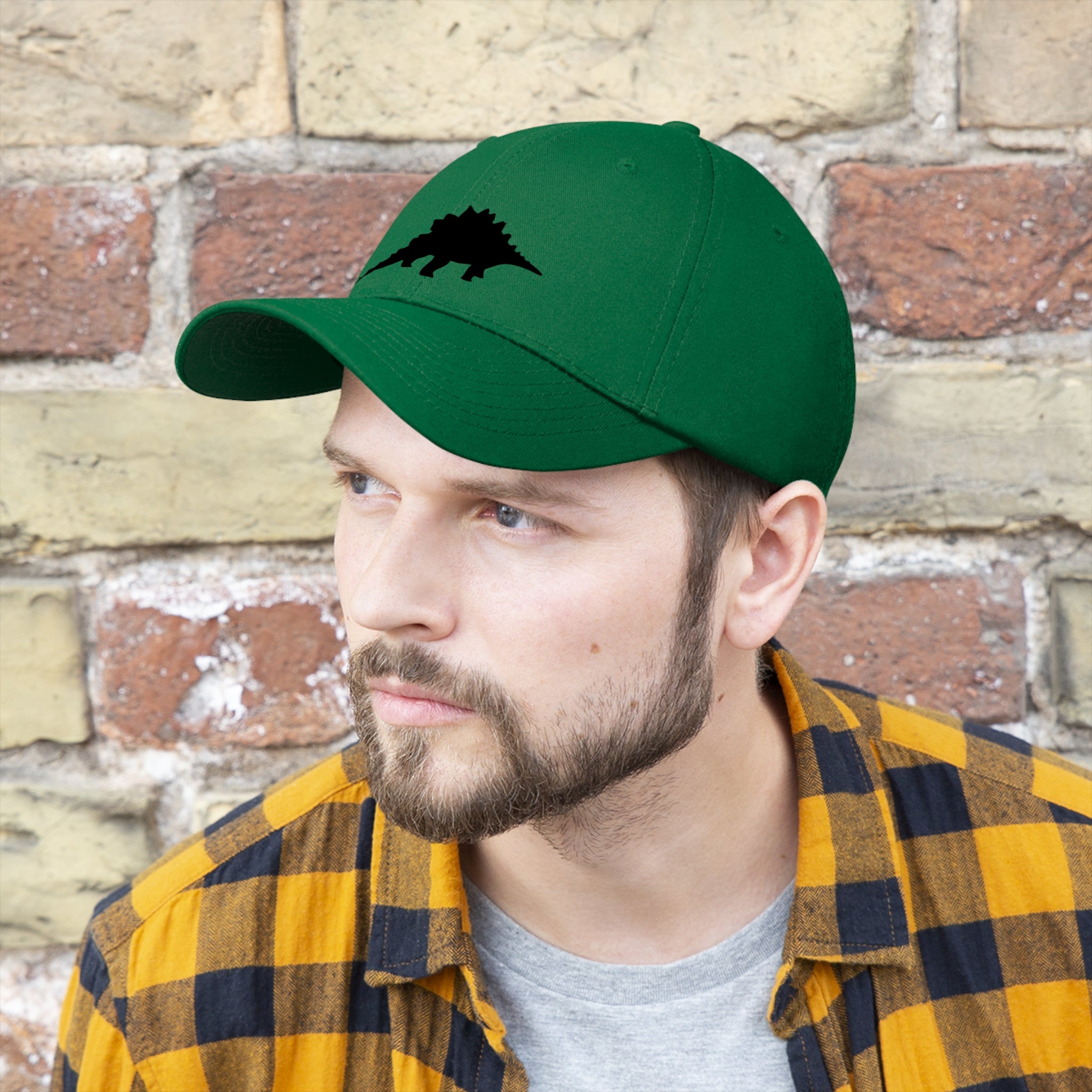 Stegosaurus Twill Hat | Paleontologist Gift for Dinosaur Lovers